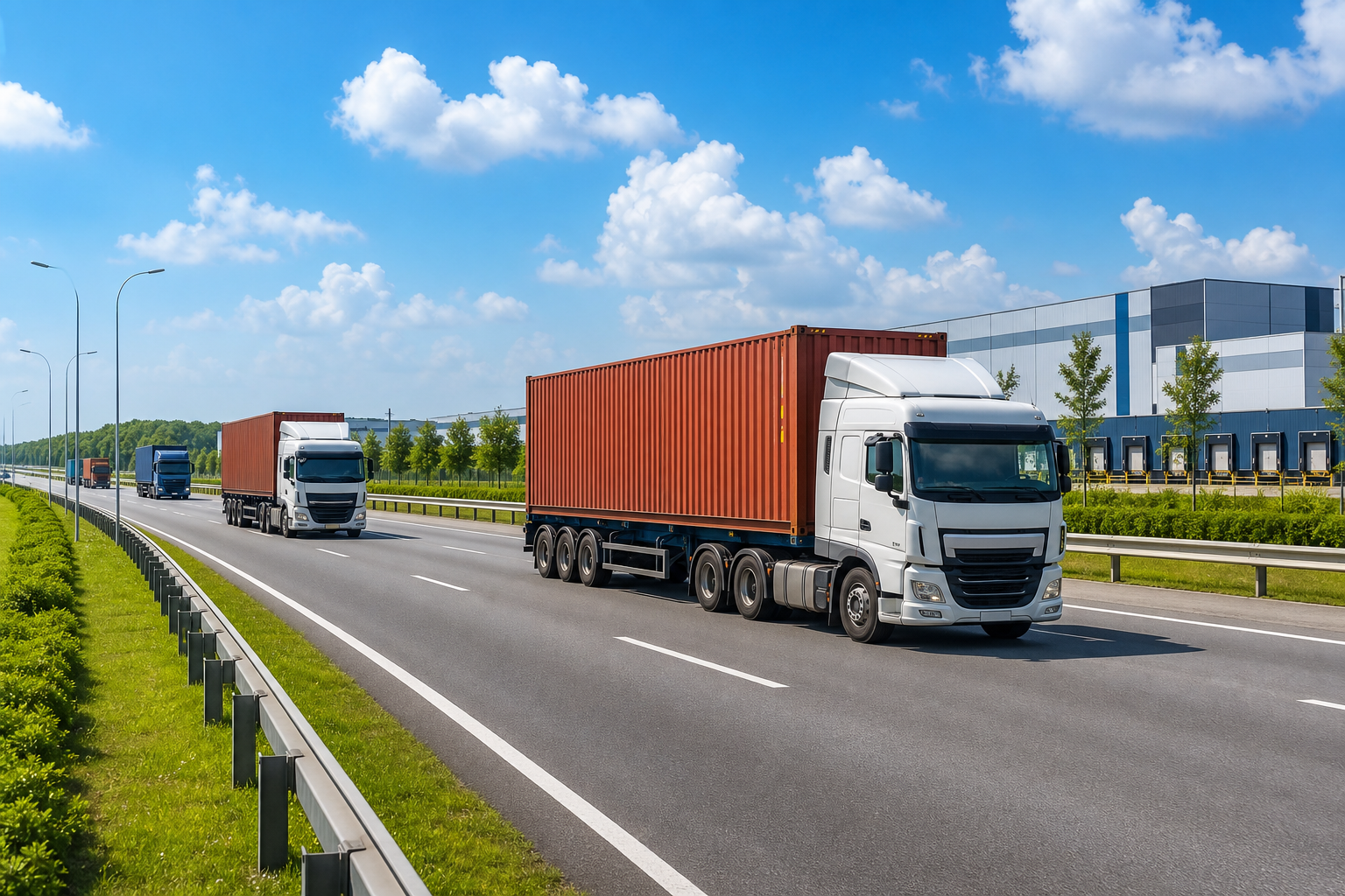 Vận tải Đường bộ hình ảnh dịch vụ logistics
